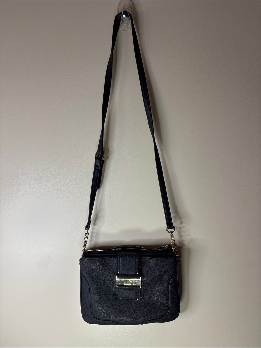 Juicy by Juicy Couture Black Crossbody Bag with Gold Hardware